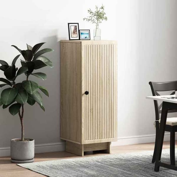Maison Exclusive - Buffé Ek Sonoma 33 x 34,5 x 90 cm Ingenjörsträ