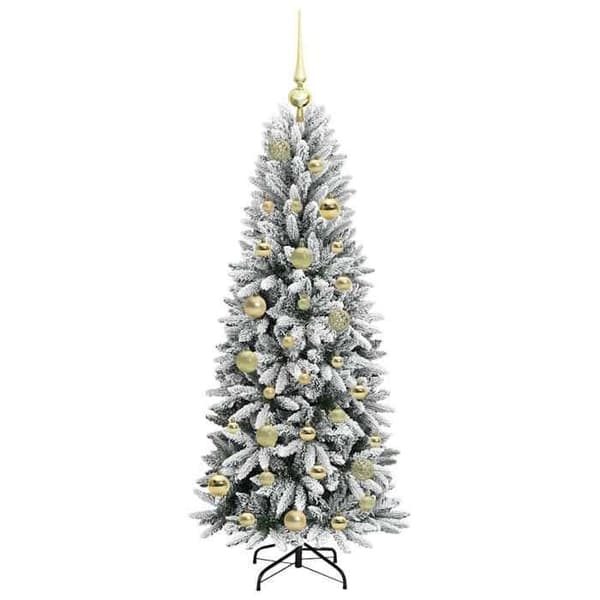 Maison Exclusive - Konstgjord Julgran Vit 120 cm Vit