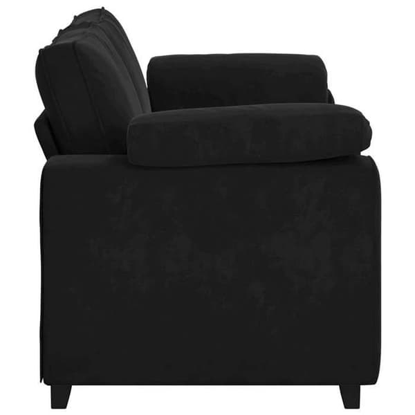Maison Exclusive - Sort sofa 180x77x82 cm i velour