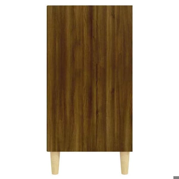 Maison Exclusive - Buffé ek brun 57x35x70 cm ingenjörsträ