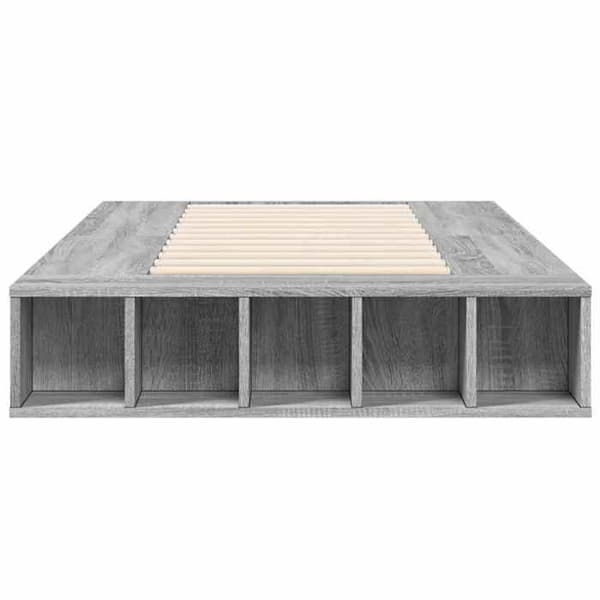 Maison Exclusive - Sengestel uden madras sonoma grå 90x200 cm