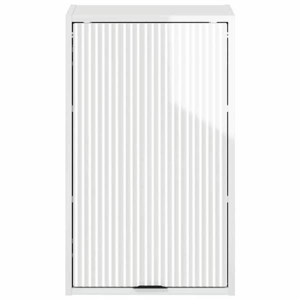 Maison Exclusive - Hvid glans badeværelsesskab 39 x 23,5 x 65 cm