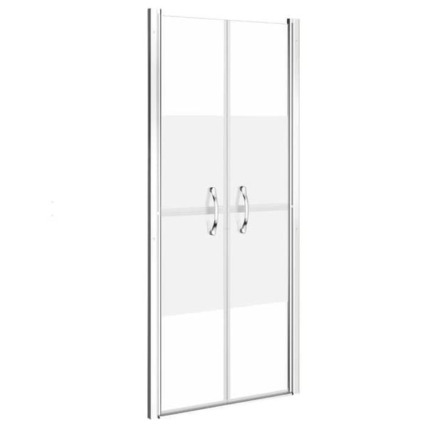 Maison Exclusive - Duschdörr ESG halvmatte 81x190 cm