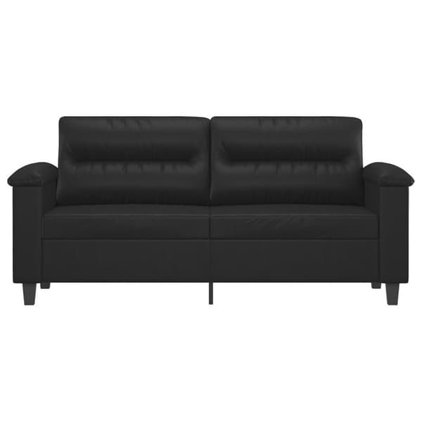 Maison Exclusive - 2-personers Sofa Sort 140 cm Syntetisk Læder