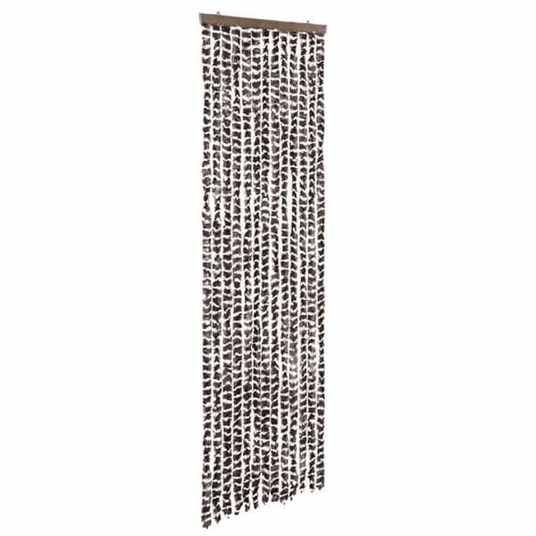 Fluegardin - EKSKLUSIV HUS - Chenille - Beige - 56x200 cm - Til dør