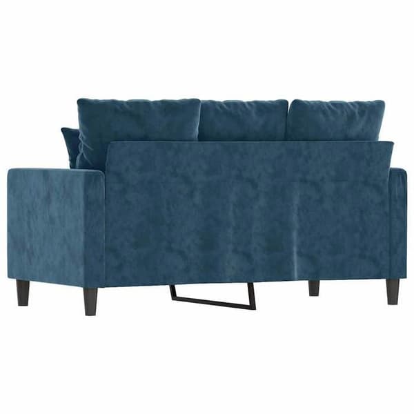 Maison Exclusive - 2-personers Sofa Blå 120 cm Velour