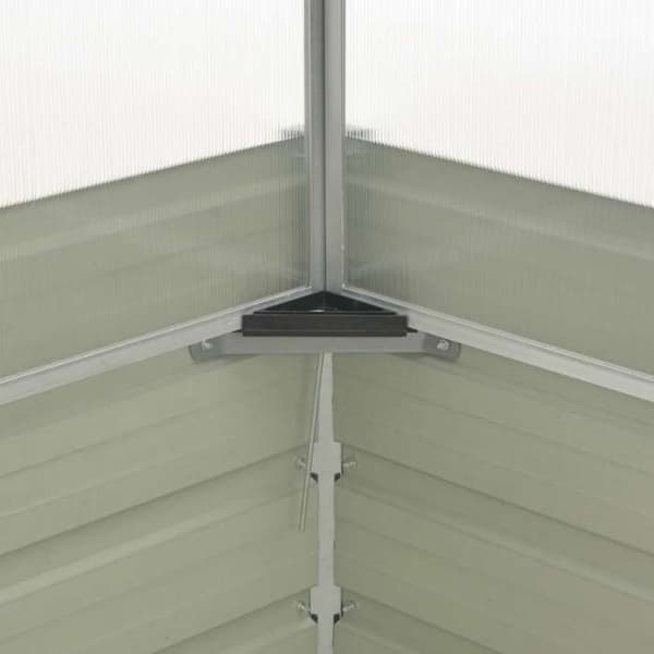 Maison Exclusive - Serre Anthracite 100x100x77 cm Galvaniserat stål