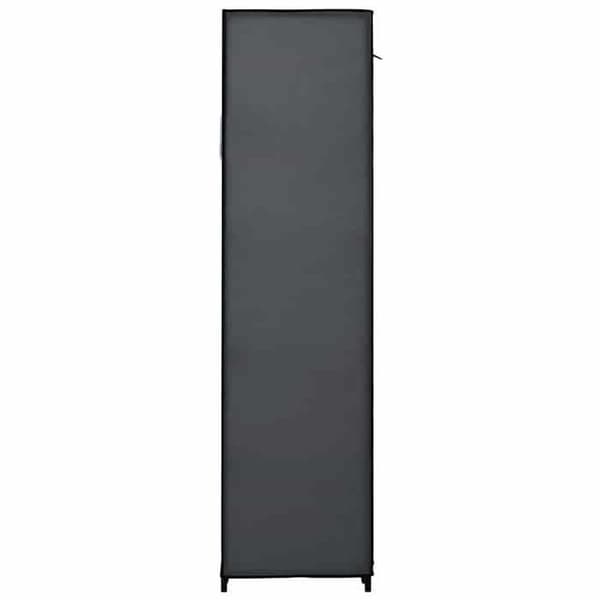 Maison Exclusive - Fällbar garderob Grå 110x45x175 cm Tyg Grå