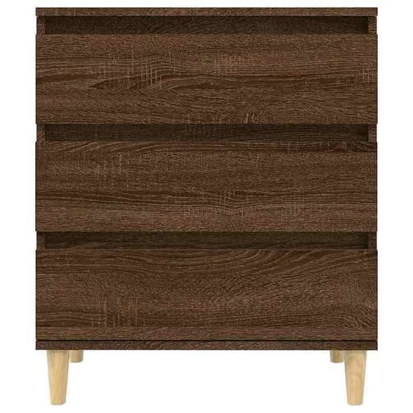 Maison Exclusive - Buffé Ek brun 60x35x70 cm Ingenjörsträ Brun ek