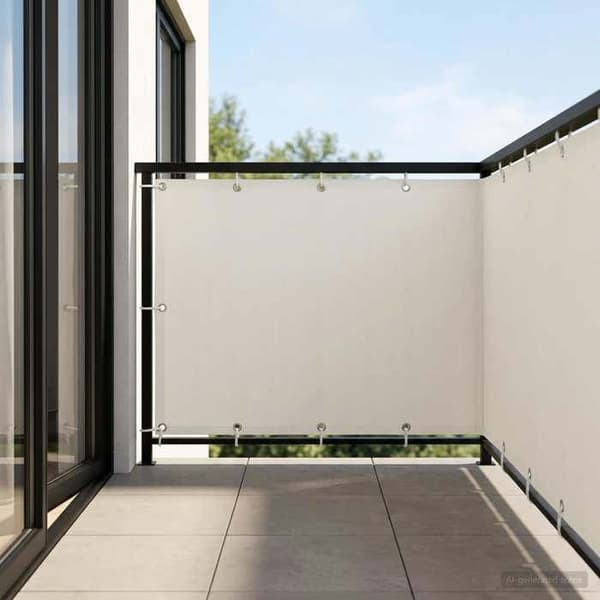 Maison Exclusive - Integritetsskärm för balkong 1,2 x 15 m