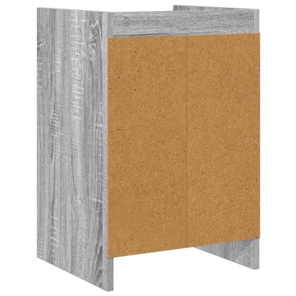 Maison Exclusive - Yöpöydät 2 kpl Sonoma harmaa 40 x 36 x 60 cm