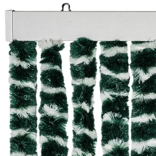 Fluegardin - EKSKLUSIV HUS - Chenille - Grøn - 100x200 cm - Polypropylen