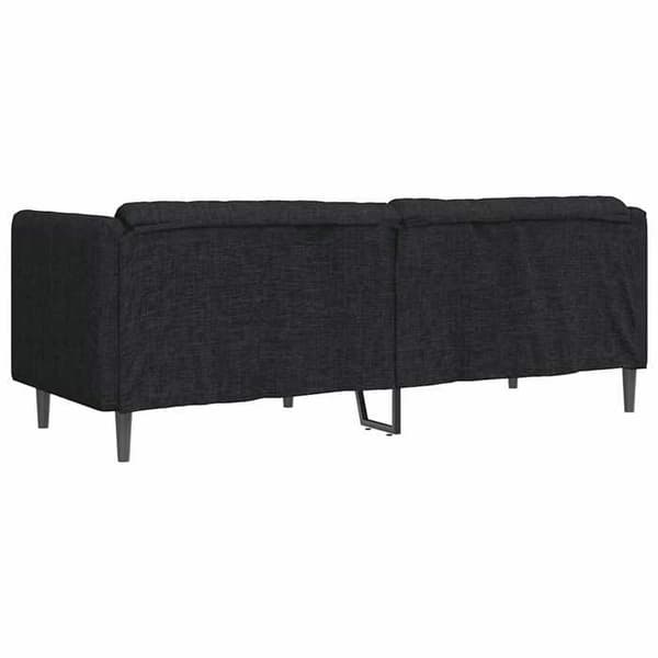 Maison Exclusive - Sort 3-personers sofa i stof