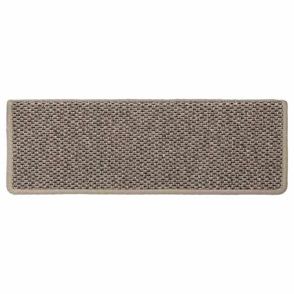 Maison Exclusive - Selvklæbende trappetæpper 30 stk 65x21x4 cm mørk beige