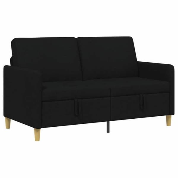 Maison Exclusive - Soffa med förvaring Svart 152 x 78 x 87 cm Polyester