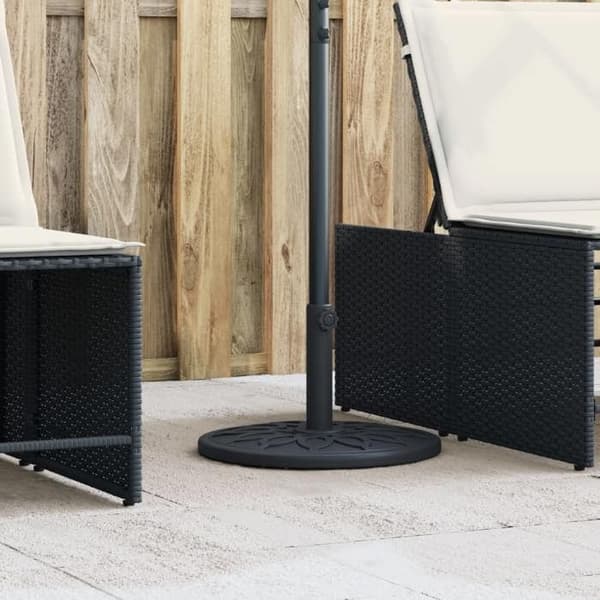 Maison Exclusive - Parasolbase til stænger Ø38 / 48 mm 12 kg rund