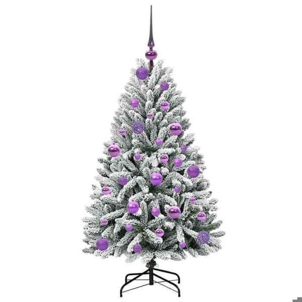 Maison Exclusive - Konstgjord julgran 120 cm 150 LED Varm vit