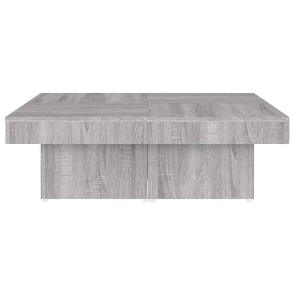 Maison Exclusive - Soffbord Sonoma grå 90x90x28 cm Ingenjörsträ