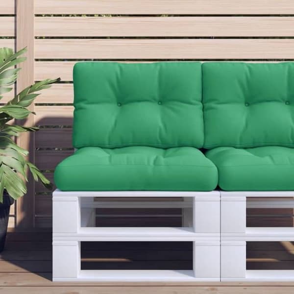 Maison Exclusive - Grön pallkudde 60x40x12 cm tyg