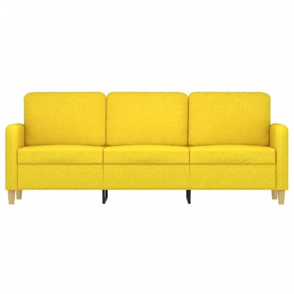 Maison Exclusive - 3-personers Sofa Lys Gul 180 cm Stof