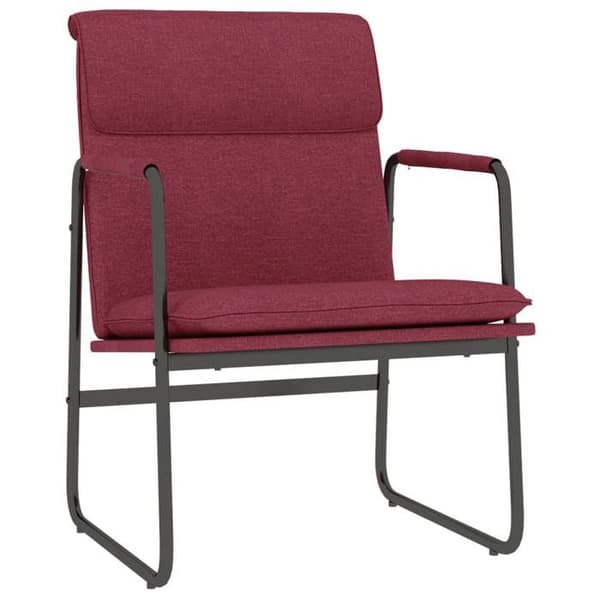 Maison Exclusive - Bordeaux punainen lepotuoli 55x64x80 cm Kangas