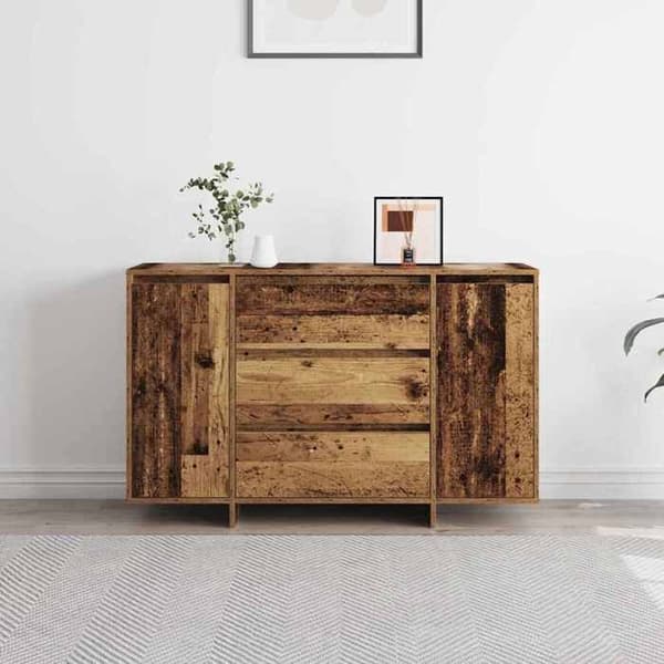 Maison Exclusive - Buffé i gammalt trä 120 x 41 x 75 cm Ingenjörsträ