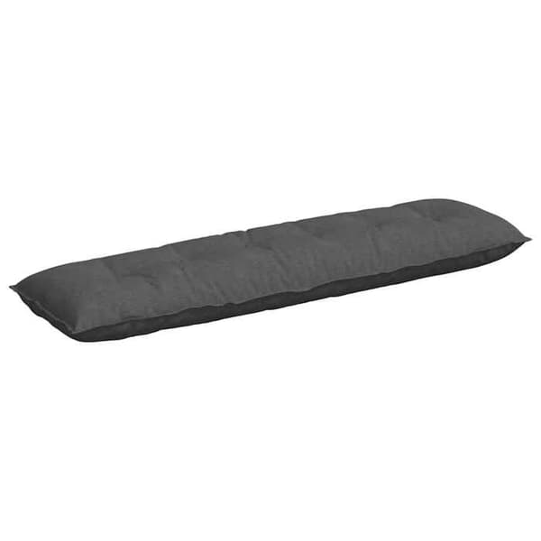 Maison Exclusive - Mørkegrå rygpude 180 x 50 x 19 cm Mörkgrå