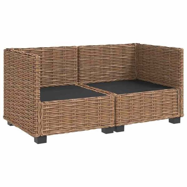 Maison Exclusive - 2-delars Rotsinset med Kuddar GENDT Natur