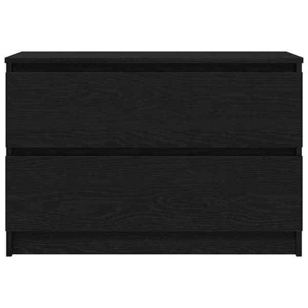 Maison Exclusive - Sort TV-møbel 80x35x54 cm i ingeniørtræ Svart