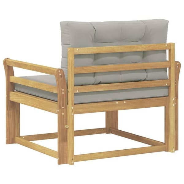 Maison Exclusive - Utomhussoffa i vit polyester