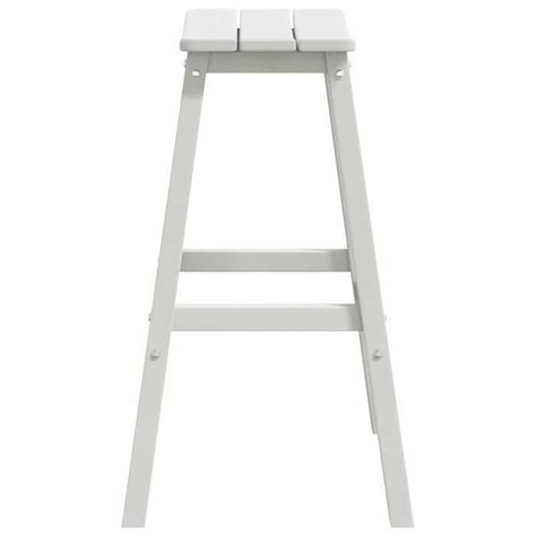Maison Exclusive - Havebar sæt 6 pc Hvid HDPE Vit