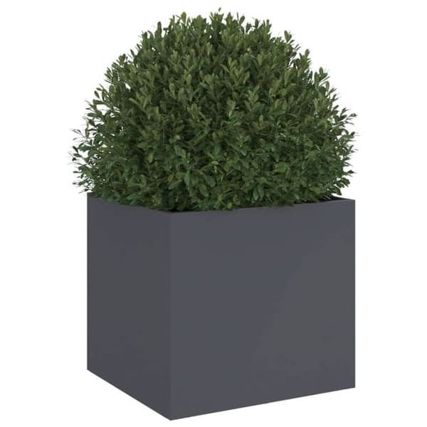 Maison Exclusive - Jardinière antracit 32x30x29 cm stål
