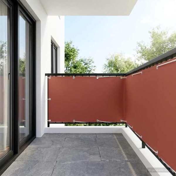 Maison Exclusive - Privatlivsskærm til balkon 150 x 300 cm