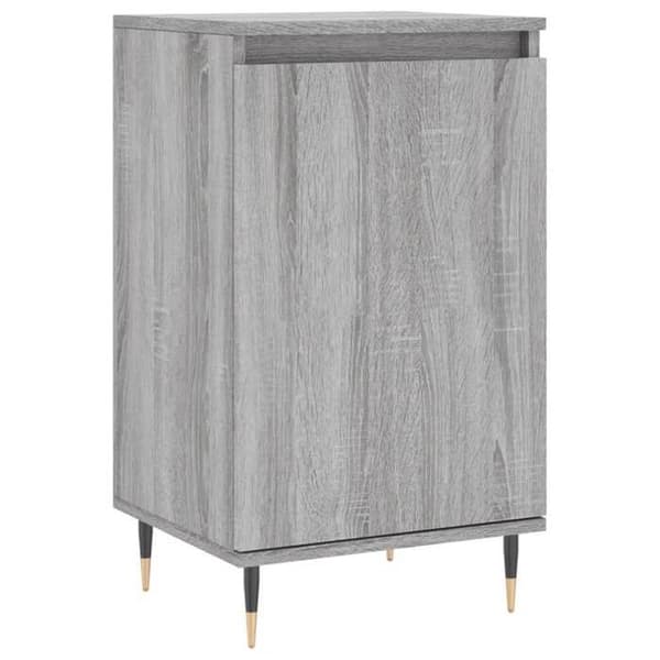 Maison Exclusive - Buffeter 2 stk sonoma grå 40x35x70 cm ingeniørtræ