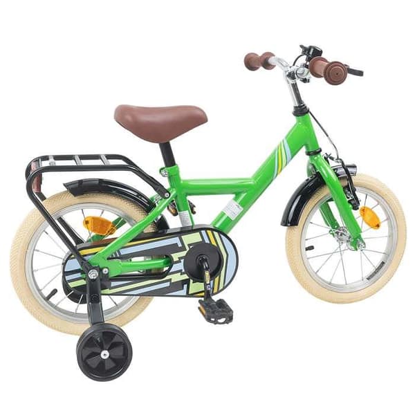 Maison Exclusive - Cykel för Barn 12 Tum för 2-4 År Gärd Grön
