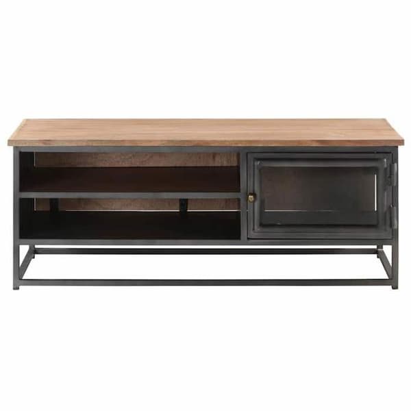 Maison Exclusive - Sofabord Grå 90x50x35 cm Massivt akacietræ Grå