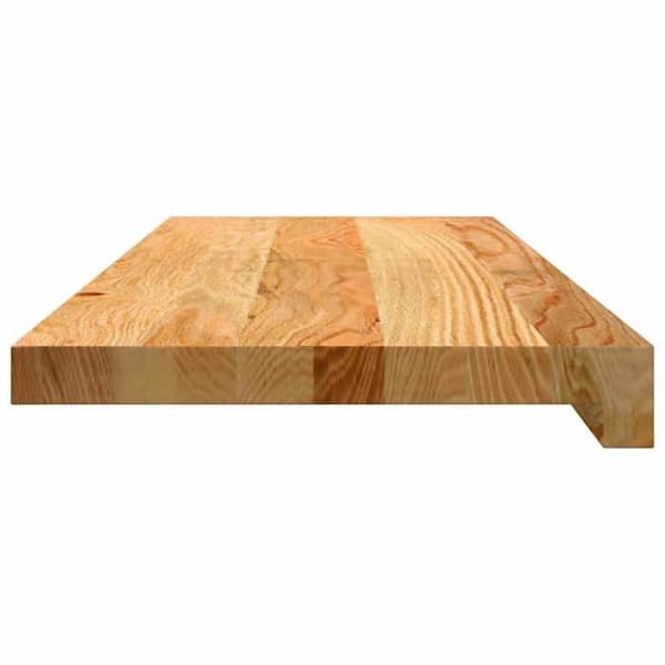 Trappe - EKSKLUSIV HUS - 4 dele - Massivt egetræ - 70x25x2 cm - Lys brun ljusbrun