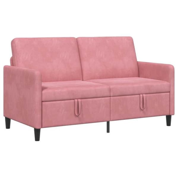 Maison Exclusive - Soffa med förvaring Rosa 152 x 78 x 87 cm Polyester