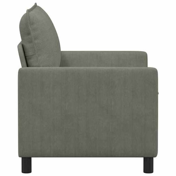 Maison Exclusive - Lys grå sofa 126 x 81 x 87,5 cm Stof
