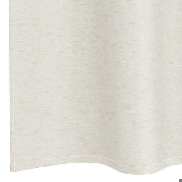 Maison Exclusive - Gardin i Voile 2 st Kräm 225 x 140 cm Polyester