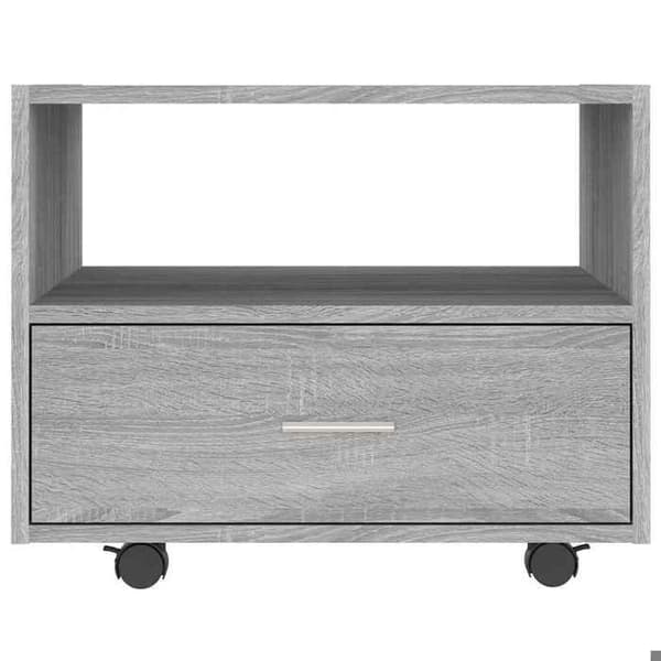 Maison Exclusive - Soffbord sonoma grå 55x55x40 cm ingenjörsträ sonoma grå