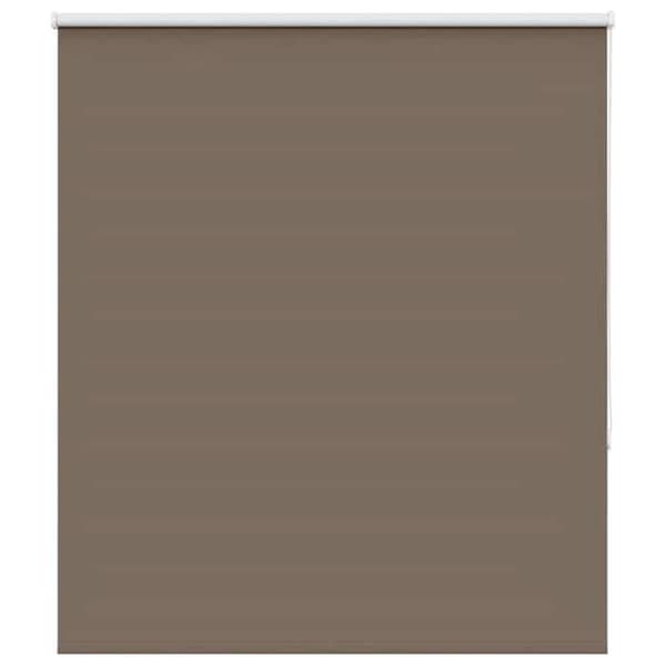 Maison Exclusive - Rullgardin mörkläggande kaffe 120x175cm tygbredd