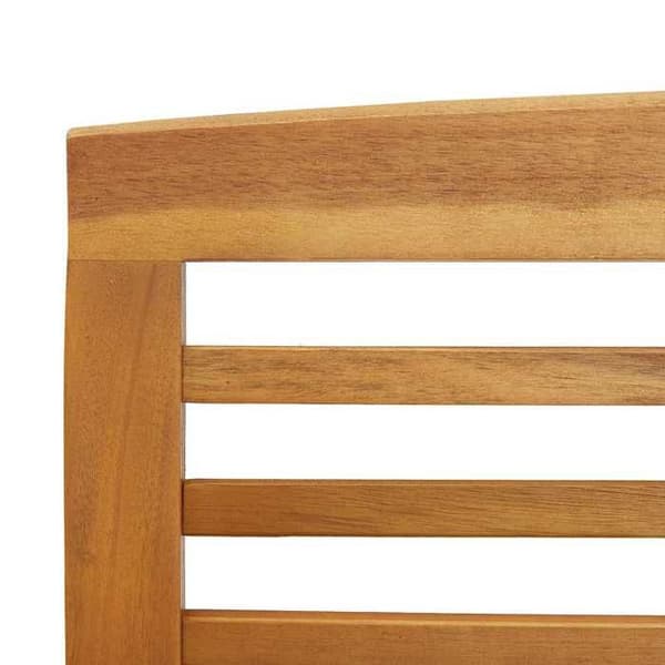 Maison Exclusive - 2 kpl akasiapuusta valmistettu puutarhakalusteet