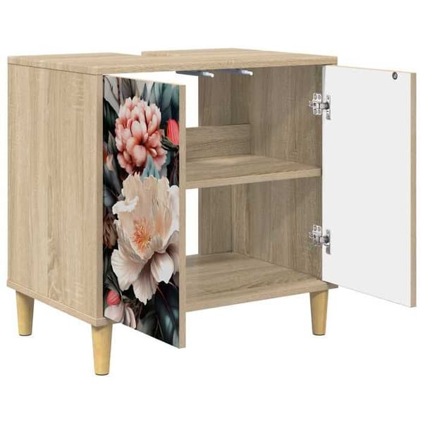 Maison Exclusive - Badeværelsesskab BORNE Sonoma 60 x 40 x 60 cm