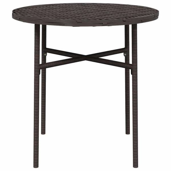 Maison Exclusive - Tebord Brun 45 cm Flätad resin