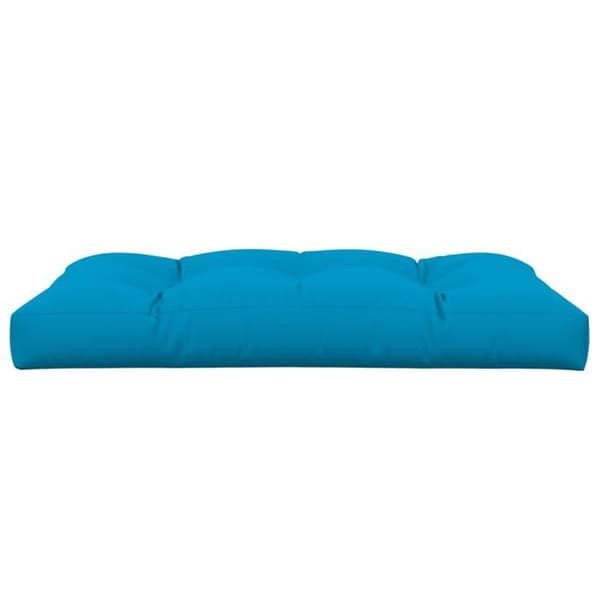 Pallkudde - EXKLUSIV HEM - Tyg - 120x80x12 cm - Blå - UV-beständig polyester Blå