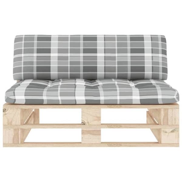 Maison Exclusive - Central soffa trädgårdspalett impregnerad furu