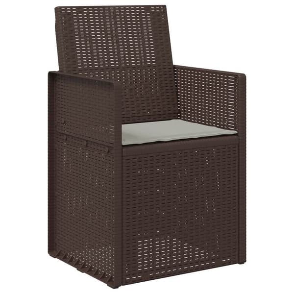 Sittkuddar - EXKLUSIV HEM - 4-pack - Väderbeständig polyester - Ljusgrå - 47 x 36 x 2 cm Ljusgrått