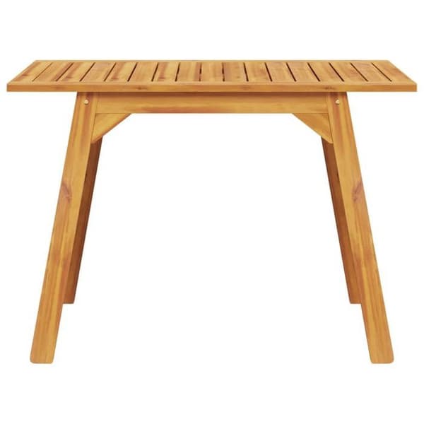 Trädgårds matbord - EXKLUSIV HEM - 110x56x75 cm - Massivt akacia - Rektangulär - Brun