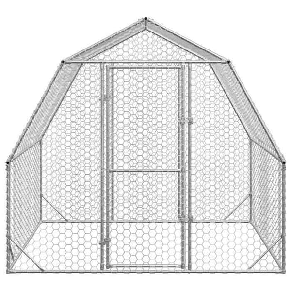 Maison Exclusive - Hønsehus 2,5x2x2,25 m galvaniseret stål